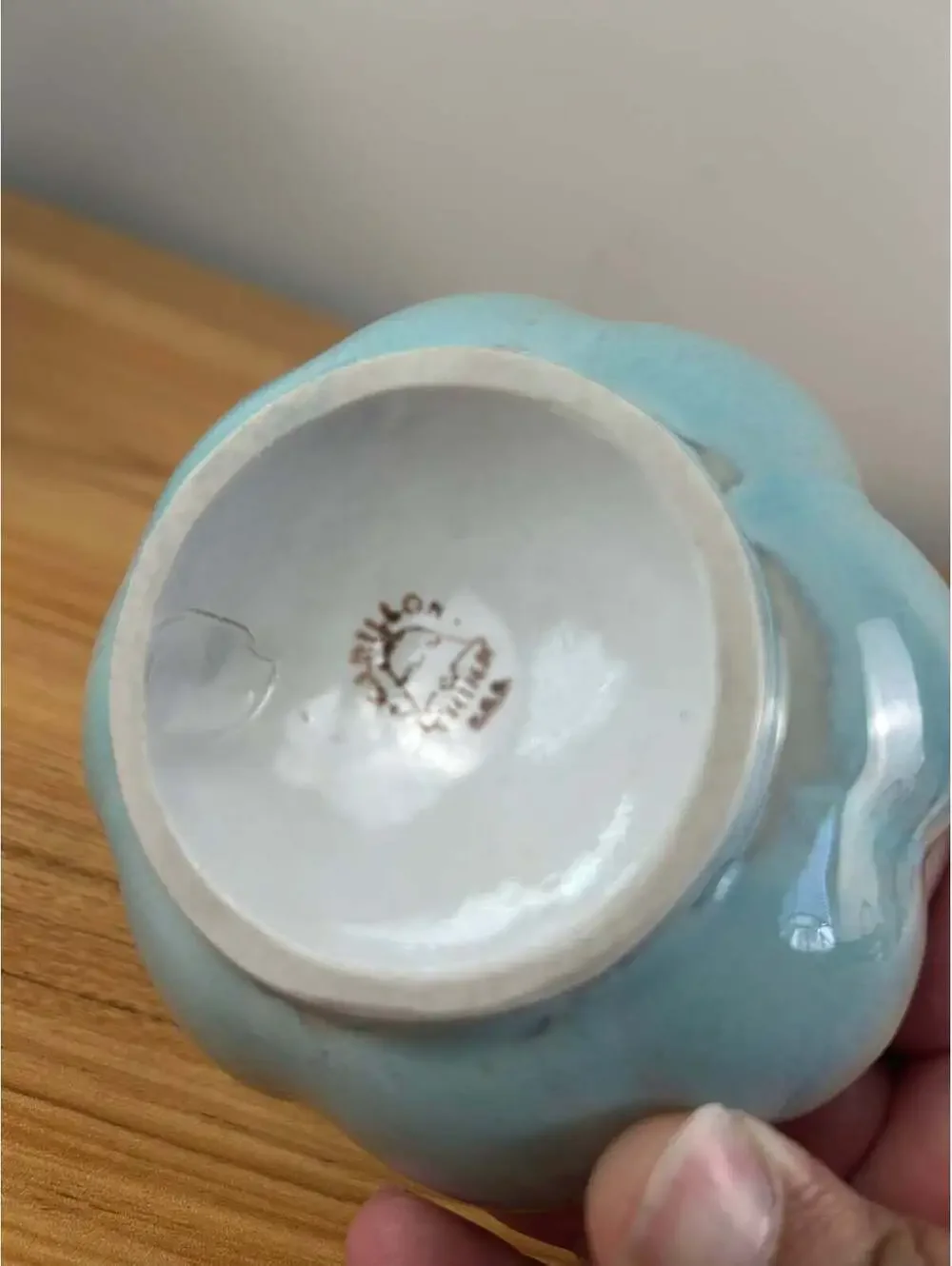Carillon China Pottery Vintage Ceramics Floral Decorated Candle Holders